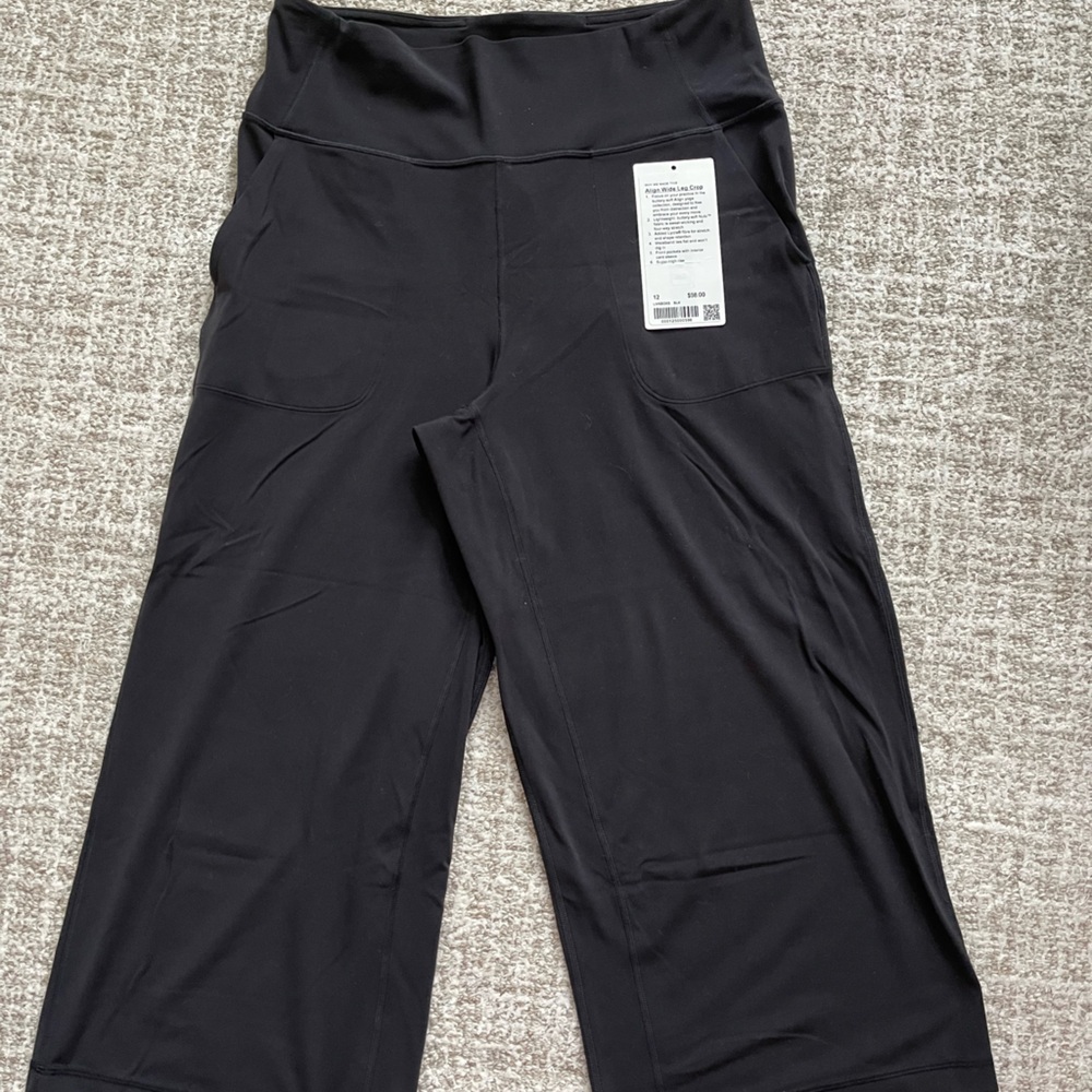 Lululemon align wide leg crop
